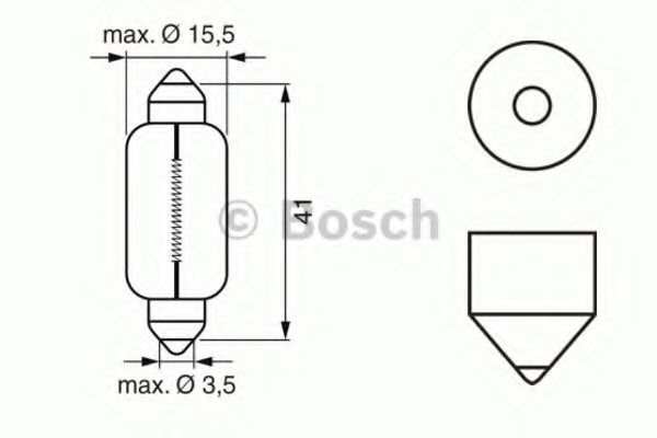 BOSCH - 1 987 302 238 - Лампа накаливания ()