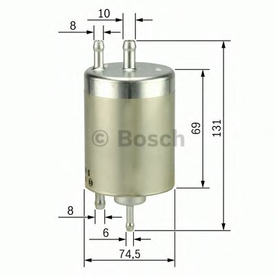 BOSCH - 0 450 915 001 - Топливный фильтр (Система подачи топлива)
