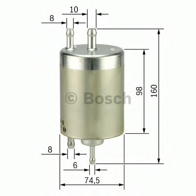 BOSCH - 0 450 915 003 - Топливный фильтр (Система подачи топлива)