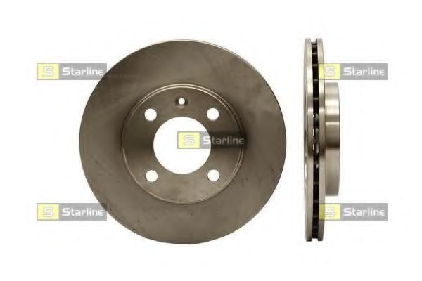 STARLINE - PB 2009 - Тормозной диск (Тормозная система)