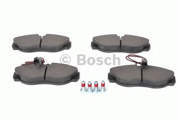 BOSCH - 0 986 424 556 - Комплект тормозных колодок, дисковый тормоз (Тормозная система)