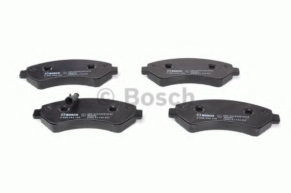 BOSCH - 0 986 494 109 - Комплект тормозных колодок, дисковый тормоз (Тормозная система)