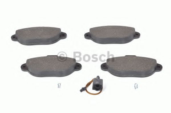 BOSCH - 0 986 494 115 - Комплект тормозных колодок, дисковый тормоз (Тормозная система)