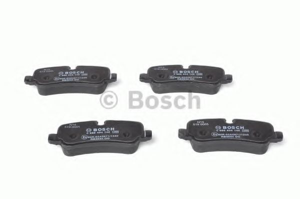 BOSCH - 0 986 494 148 - Комплект тормозных колодок, дисковый тормоз (Тормозная система)