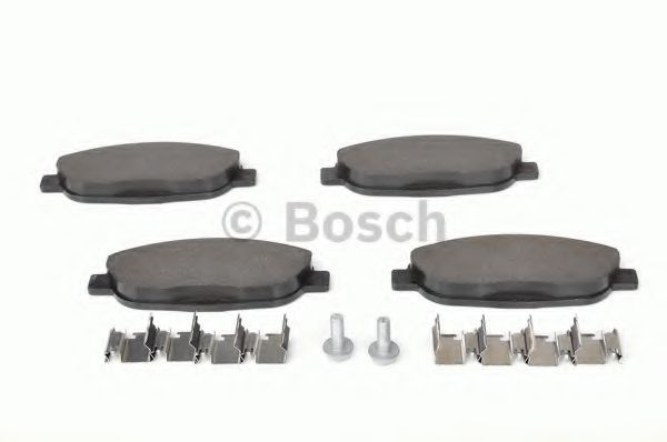 BOSCH - 0 986 494 261 - Комплект тормозных колодок, дисковый тормоз (Тормозная система)