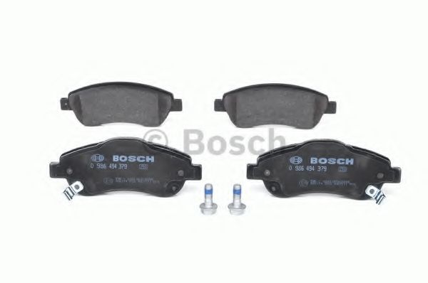 BOSCH - 0 986 494 379 - Комплект тормозных колодок, дисковый тормоз (Тормозная система)