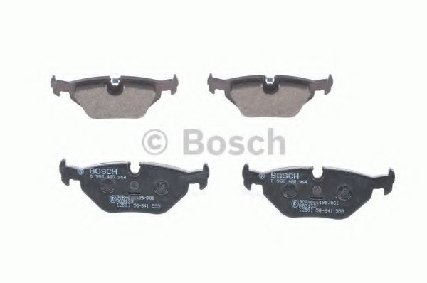 BOSCH - 0 986 460 964 - Комплект тормозных колодок, дисковый тормоз (Тормозная система)