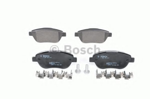 BOSCH - 0 986 494 074 - Комплект тормозных колодок, дисковый тормоз (Тормозная система)