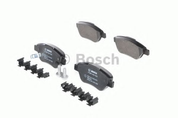 BOSCH - 0 986 494 092 - Комплект тормозных колодок, дисковый тормоз (Тормозная система)