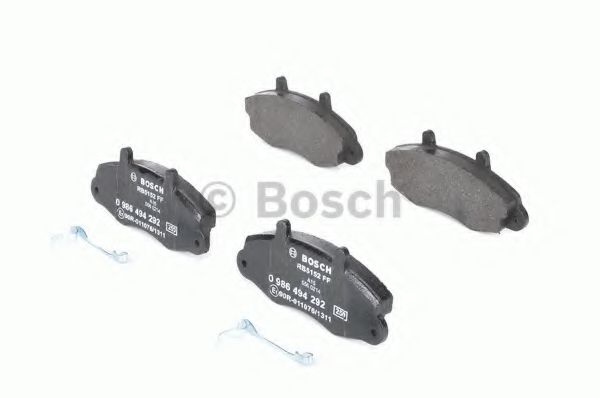 BOSCH - 0 986 494 292 - Комплект тормозных колодок, дисковый тормоз (Тормозная система)