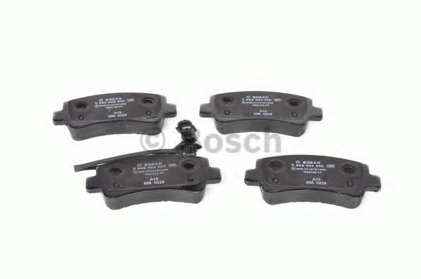 BOSCH - 0 986 494 500 - Комплект тормозных колодок, дисковый тормоз (Тормозная система)