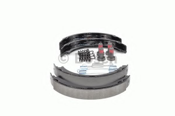 BOSCH - 0 986 487 543 - Комплект тормозных колодок, стояночная тормозная система (Тормозная система)