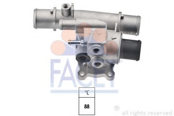 FACET - 7.8115 - Термостат, охлаждающая жидкость (Охлаждение)