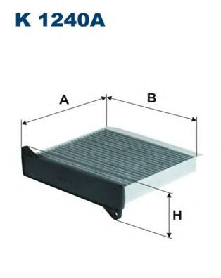 FILTRON - K1240A - Фильтр, воздух во внутренном пространстве (Отопление / вентиляция)