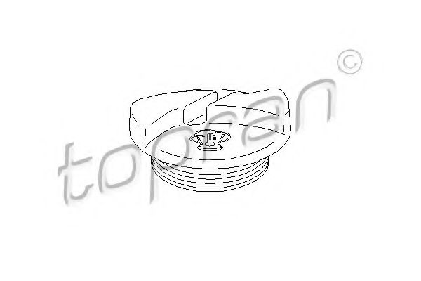 TOPRAN - 111 311 - Крышка, резервуар охлаждающей жидкости (Охлаждение)