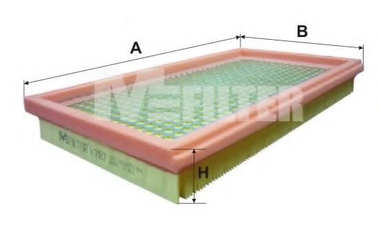 MFILTER - K 787 - Воздушный фильтр (Система подачи воздуха)