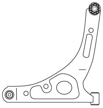 FRAP - 2559 - Рычаг независимой подвески колеса, подвеска колеса (Подвеска колеса)
