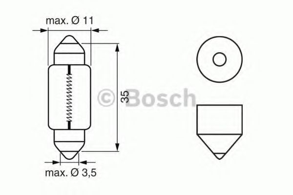 BOSCH - 1 987 302 507 - Лампа накаливания ()