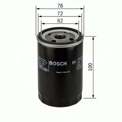 BOSCH - 0 451 103 111 - Масляный фильтр (Смазывание)