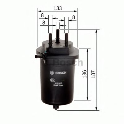 BOSCH - F 026 402 074 - Топливный фильтр (Система подачи топлива)