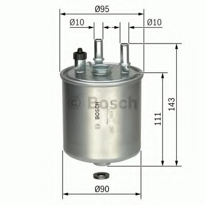 BOSCH - F 026 402 081 - Топливный фильтр (Система подачи топлива)