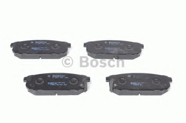 BOSCH - 0 986 494 388 - Комплект тормозных колодок, дисковый тормоз (Тормозная система)