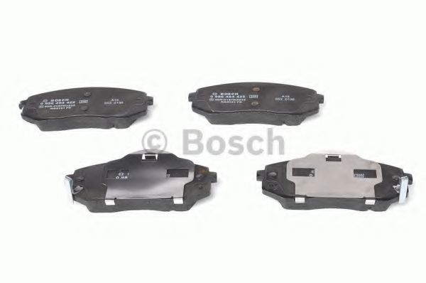 BOSCH - 0 986 494 422 - Комплект тормозных колодок, дисковый тормоз (Тормозная система)