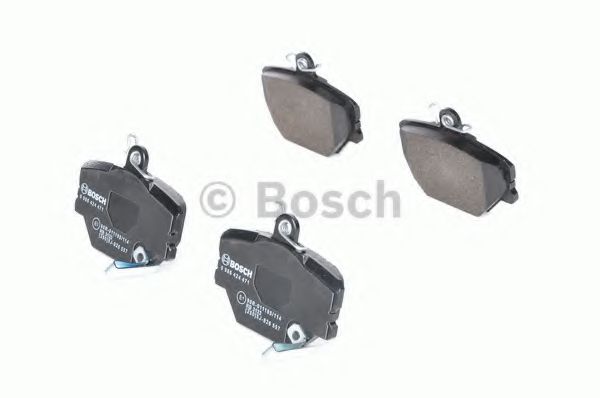 BOSCH - 0 986 424 471 - Комплект тормозных колодок, дисковый тормоз (Тормозная система)