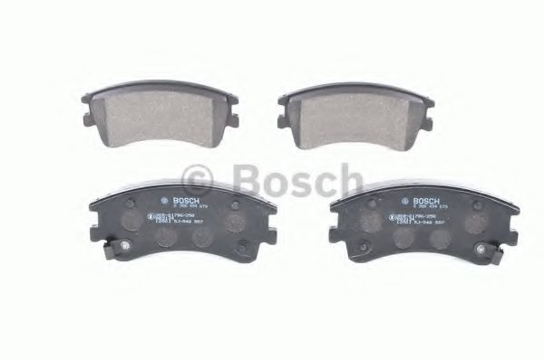 BOSCH - 0 986 494 079 - Комплект тормозных колодок, дисковый тормоз (Тормозная система)