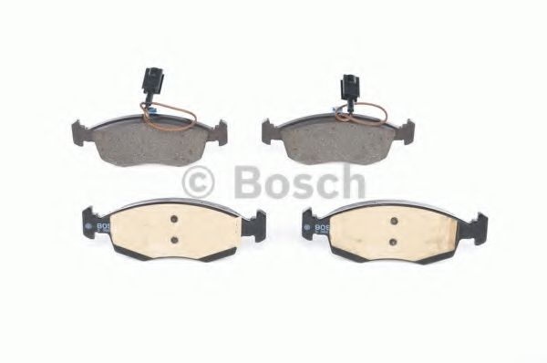 BOSCH - 0 986 494 463 - Комплект тормозных колодок, дисковый тормоз (Тормозная система)