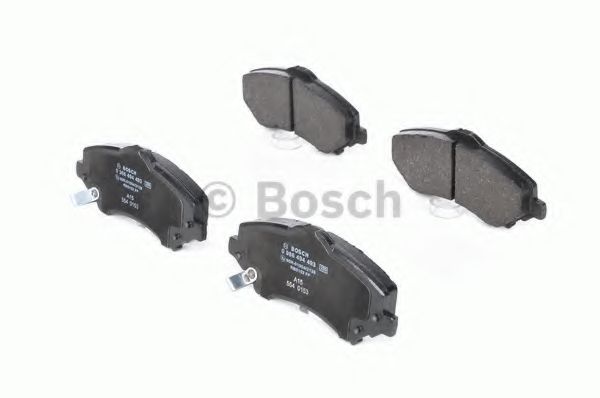 BOSCH - 0 986 494 493 - Комплект тормозных колодок, дисковый тормоз (Тормозная система)