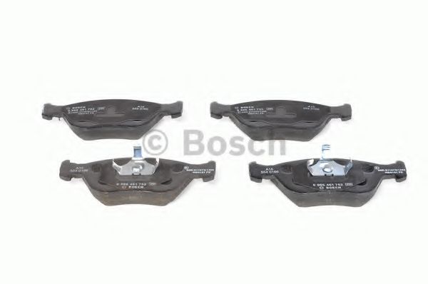 BOSCH - 0 986 461 752 - Комплект тормозных колодок, дисковый тормоз (Тормозная система)