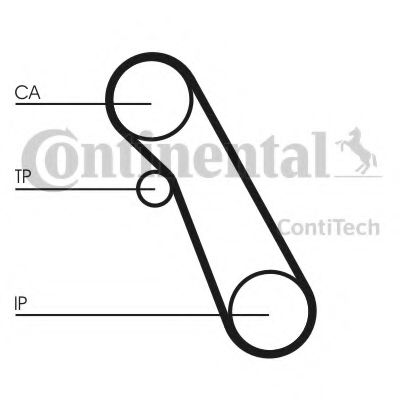 CONTITECH - CT983K1 - Комплект ремня ГРМ (Ременный привод)