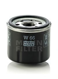 MANN-FILTER - W 66 - Масляный фильтр (Смазывание)