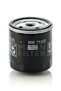 MANN-FILTER - WK 712/5 - Топливный фильтр (Система подачи топлива)
