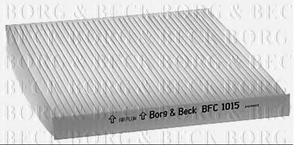 BORG & BECK - BFC1015 - Фильтр, воздух во внутренном пространстве (Отопление / вентиляция)