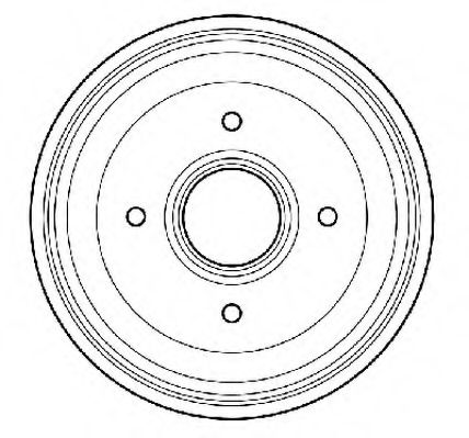 JURID - 329700J - Тормозной барабан (Тормозная система)