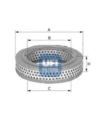 UFI - 27.090.00 - Воздушный фильтр (Система подачи воздуха)