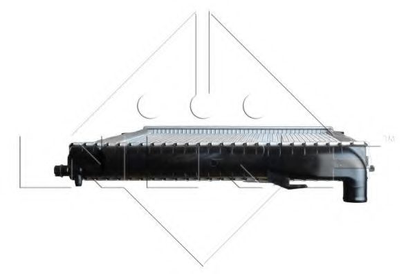 NRF - 51282 - Радиатор, охлаждение двигателя (Охлаждение)