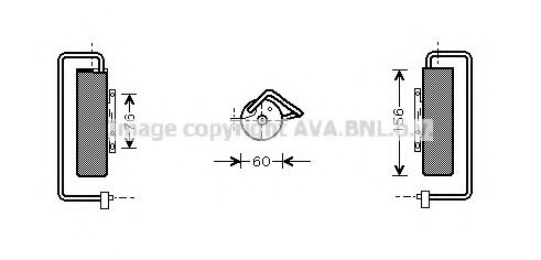 AVA QUALITY COOLING - OLD335 - Осушитель, кондиционер (Кондиционер)