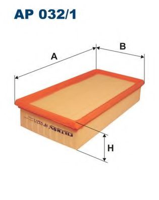 FILTRON - AP032/1 - Воздушный фильтр (Система подачи воздуха)