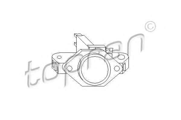 TOPRAN - 100 134 - Регулятор генератора (Генератор)