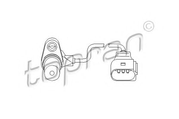 TOPRAN - 112 109 - Датчик импульсов (Система зажигания)