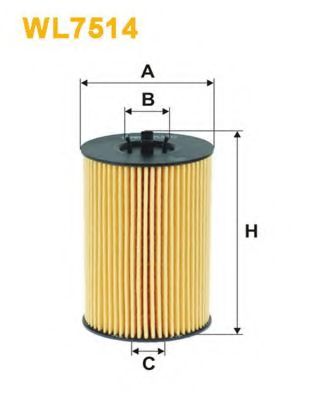 WIX FILTERS - WL7514 - Масляный фильтр (Смазывание)