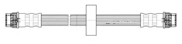 CEF - 512446 - Тормозной шланг (Тормозная система)