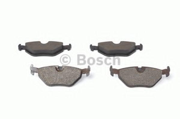 BOSCH - 0 986 424 484 - Комплект тормозных колодок, дисковый тормоз (Тормозная система)