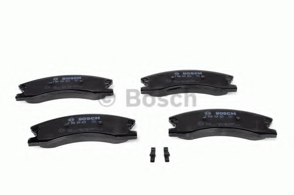 BOSCH - 0 986 424 823 - Комплект тормозных колодок, дисковый тормоз (Тормозная система)