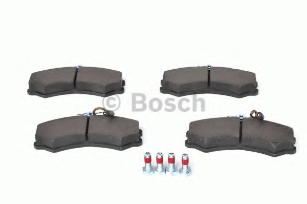 BOSCH - 0 986 467 411 - Комплект тормозных колодок, дисковый тормоз (Тормозная система)