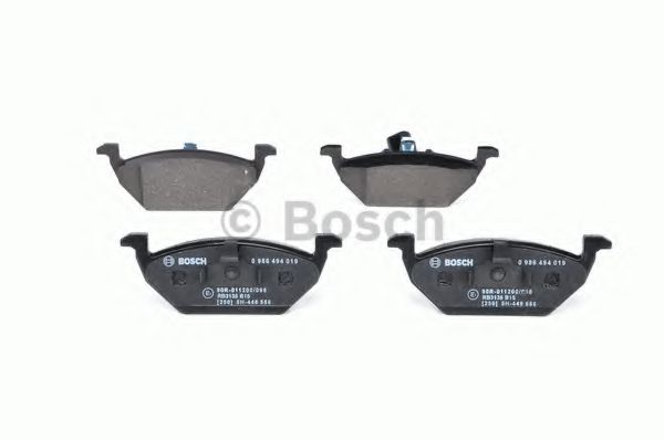 BOSCH - 0 986 494 019 - Комплект тормозных колодок, дисковый тормоз (Тормозная система)