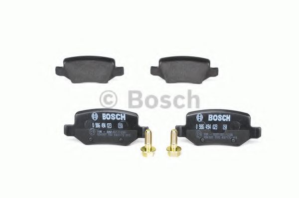 BOSCH - 0 986 494 023 - Комплект тормозных колодок, дисковый тормоз (Тормозная система)